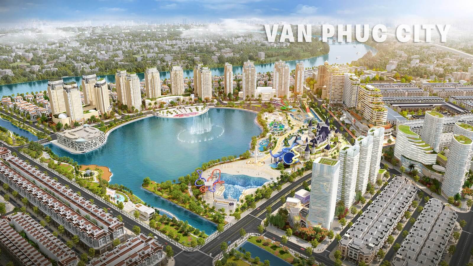 Khu vui chơi giải trí Ocean World tại Vạn Phúc City