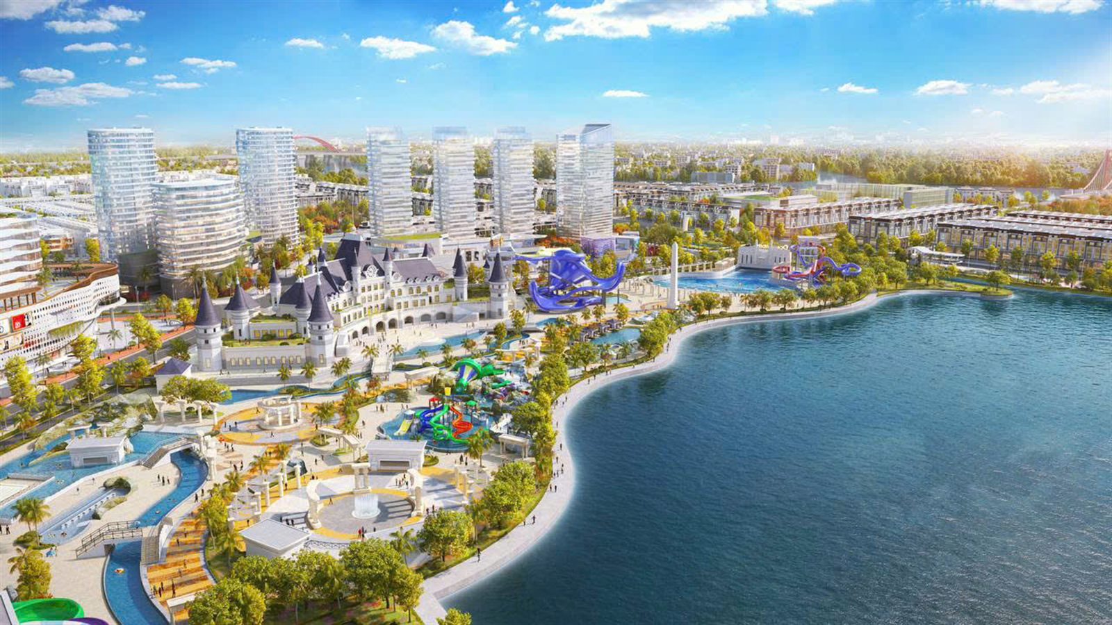 Ocean World công viên nước Vạn Phúc City